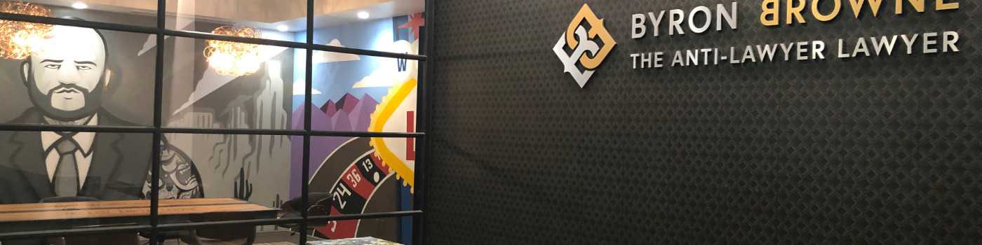 Inside the Browne Law Group office in Gilbert, Arizona